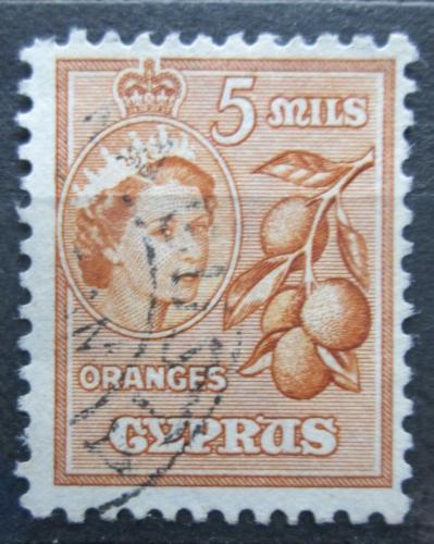 Poštová známka Cyprus 1955 Pomeranèe Mi# 166