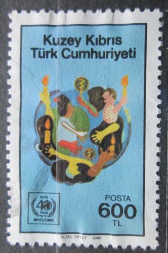Poštová známka Cyprus Tur. 1988 WHO, 40. výroèie Mi# 240