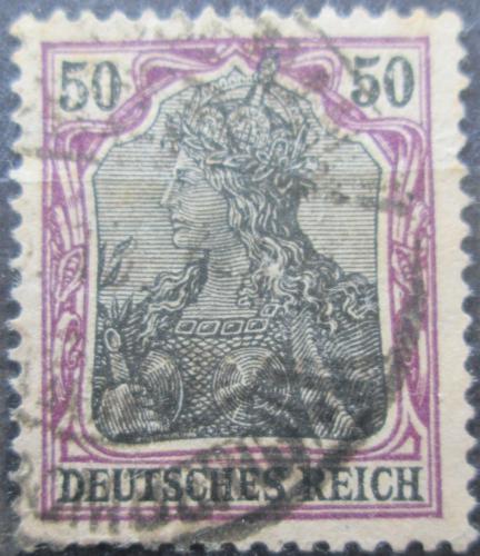 Poštová známka Nemecko 1915 Germania Mi# 91 II