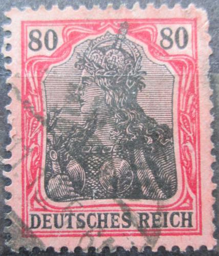 Poštová známka Nemecko 1915 Germania Mi# 93 II 
