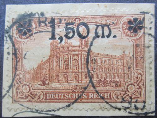 Poštová známka Nemecko 1920 Øíšská pošta v Berlínì pretlaè Mi# 117 Kat 9€