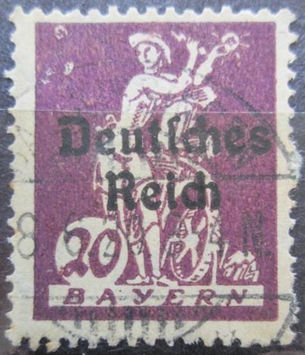 Poštová známka Nemecko 1920 Alegorie elektøiny Mi# 122