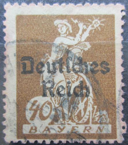 Poštová známka Nemecko 1920 Alegorie elektøiny Mi# 124