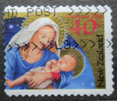 Poštová známka Nový Zéland 2000 Vianoce, Panna Marie Mi# 1863