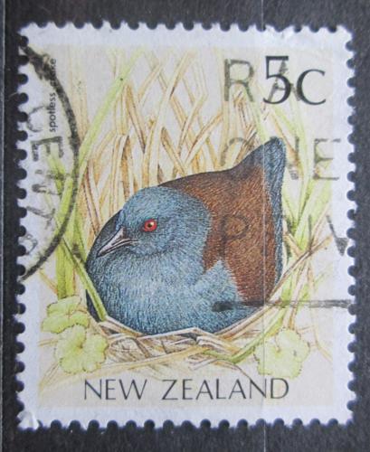 Poštová známka Nový Zéland 1991 Porzana tabuensis plumbea Mi# 1182