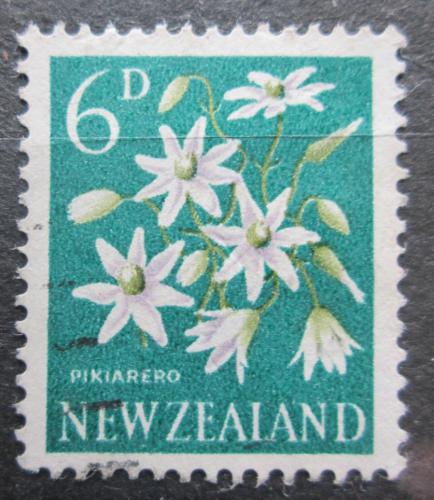 Poštová známka Nový Zéland 1960 Clematis paniculata Mi# 399