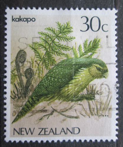 Poštová známka Nový Zéland 1986 Kakapo soví Mi# 962