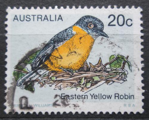 Poštová známka Austrália 1979 Lejsèík žlutý Mi# 689