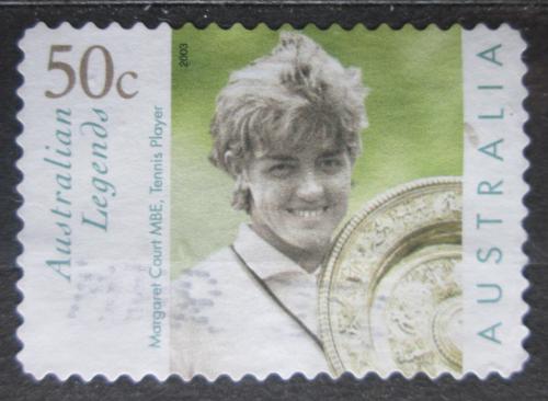 Poštová známka Austrália 2003 Margaret Court, tenistka Mi# 2204