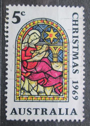 Poštová známka Austrália 1969 Vianoce Mi# 422