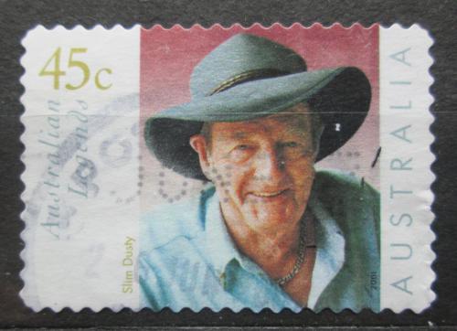 Poštová známka Austrália 2001 Slim Dusty Mi# 2014