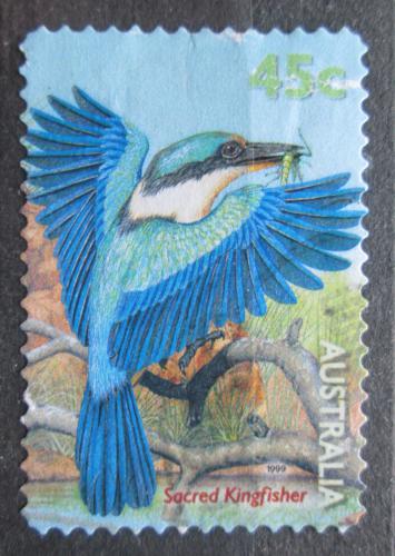 Poštová známka Austrália 1999 Ledòáèek posvátný Mi# 1861