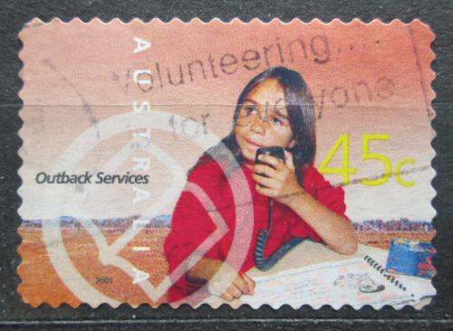 Poštová známka Austrália 2001 Školní rozhlas Mi# 2056 BA