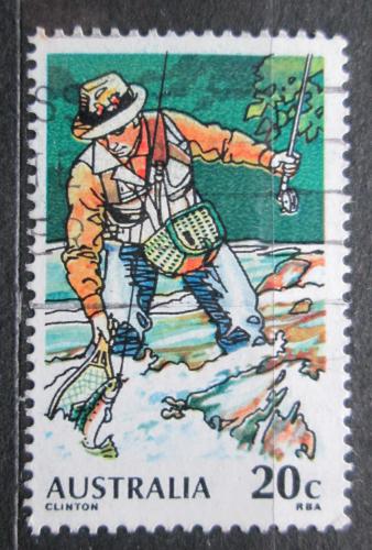 Poštová známka Austrália 1979 Rybáø Mi# 692