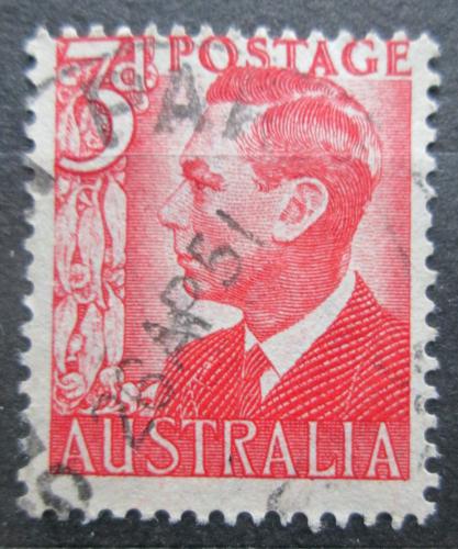 Poštová známka Austrália 1951 Krá¾ Juraj VI. Mi# 202