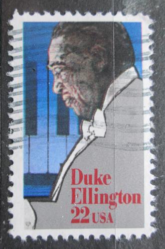 Poštová známka USA 1986 Duke Ellington, pianista Mi# 1798