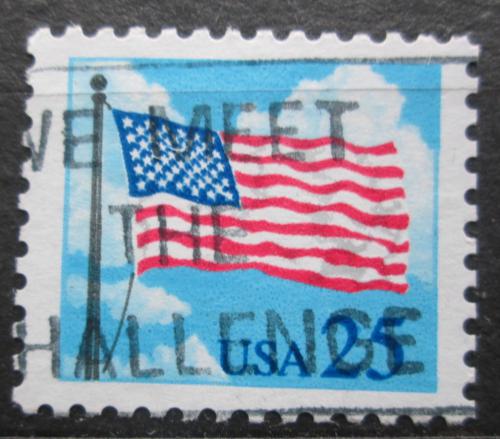 Poštová známka USA 1988 Štátna vlajka Mi# 1976 A