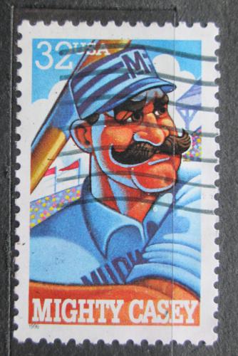 Poštová známka USA 1996 Mighty Casey, baseball Mi# 2746