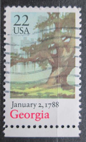 Poštová známka USA 1988 Georgia, 200. výroèie Mi# 1960