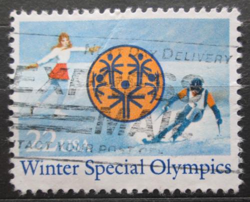 Poštová známka USA 1985 ZOH pro handikepované Mi# 1737