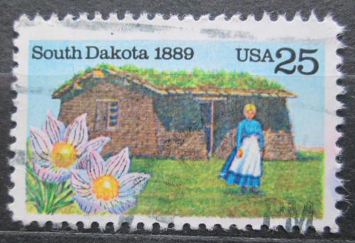 Poštová známka USA 1989 Južná Dakota, 100. výroèie Mi# 2041