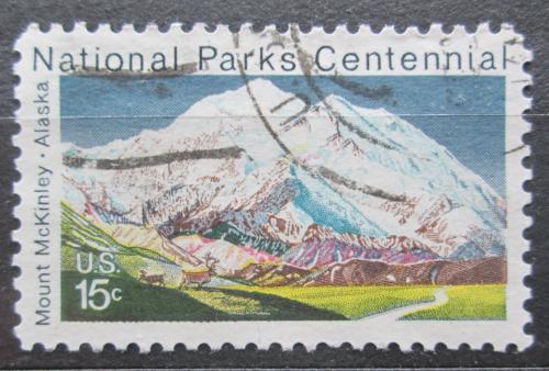 Poštová známka USA 1972 Mt. McKinley, Aljaška Mi# 1073