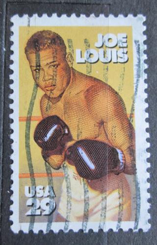 Poštová známka USA 1993 Joe Louis, box Mi# 2384