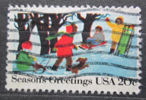 Poštová známka USA 1982 Vianoce Mi# 1607