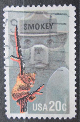 Poštová známka USA 1984 Ochrana lesù pøed požáry Mi# 1705