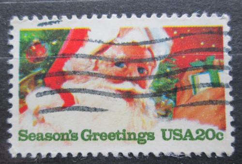 Poštová známka USA 1983 Vianoce, Santa Claus Mi# 1664