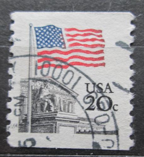 Poštová známka USA 1981 Vlajka a Nejvyšší soud Mi# 1522