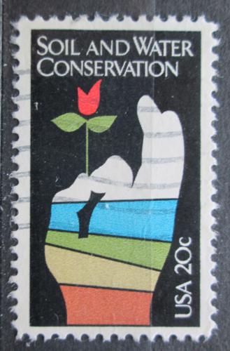 Poštová známka USA 1984 Ochrana pùdy a vody Mi# 1680