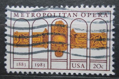 Poštová známka USA 1983 Metropolitní opera v New Yorku, 100. výroèie Mi# 1652