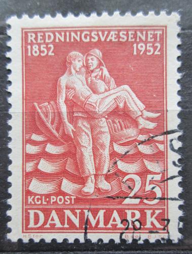 Poštová známka Dánsko 1952 Socha, Harald Salomon Mi# 330