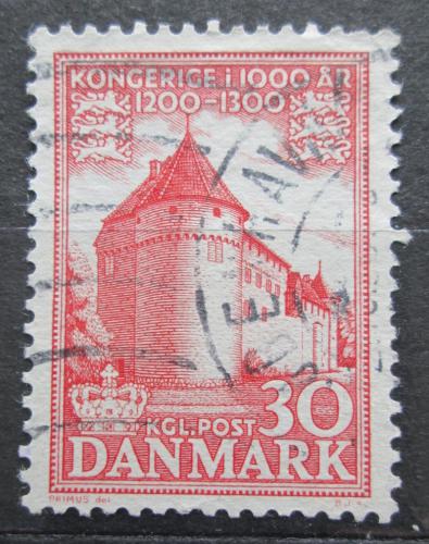 Poštová známka Dánsko 1954 Zámek Nyborg Mi# 347