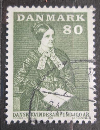 Poštová známka Dánsko 1971 Mathilde Fibiger Mi# 507