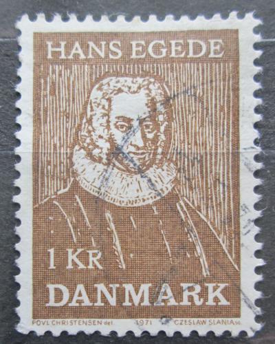 Poštová známka Dánsko 1971 Hans Egede Mi# 511