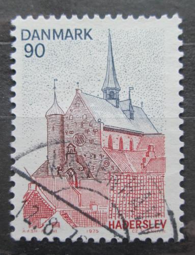 Poštová známka Dánsko 1975 Katedrála v Haderslev Mi# 599