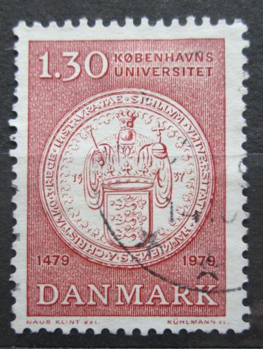 Poštová známka Dánsko 1979 Peèe� Univerzity Kodaò Mi# 677