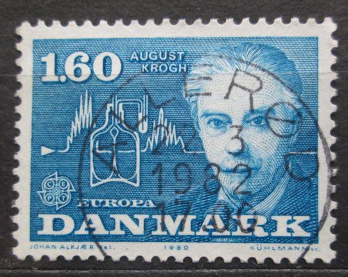 Poštová známka Dánsko 1980 Európa CEPT, Schack August Steenberg Krogh Mi# 700