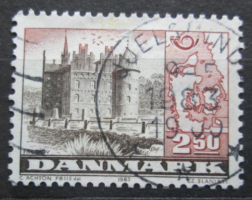 Poštová známka Dánsko 1983 Hrad Egeskov Mi# 772