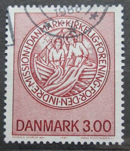 Poštová známka Dánsko 1987 Rybáøi Mi# 904