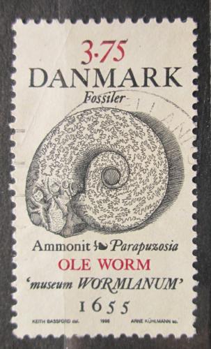 Poštová známka Dánsko 1998 Fosílie Mi# 1195