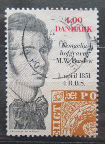 Poštová známka Dánsko 2001 Martinus William Ferslew Mi# 1273