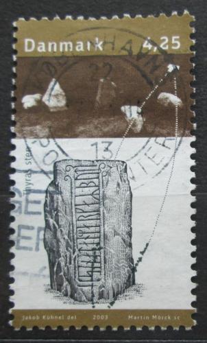 Poštová známka Dánsko 2003 Kámen krá¾ovné Thyras Mi# 1350