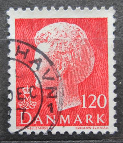 Poštová známka Dánsko 1977 Krá¾ovna Markéta II. Mi# 650