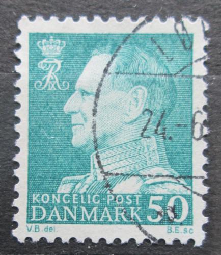 Poštová známka Dánsko 1961 Krá¾ Frederik IX. Mi# 394