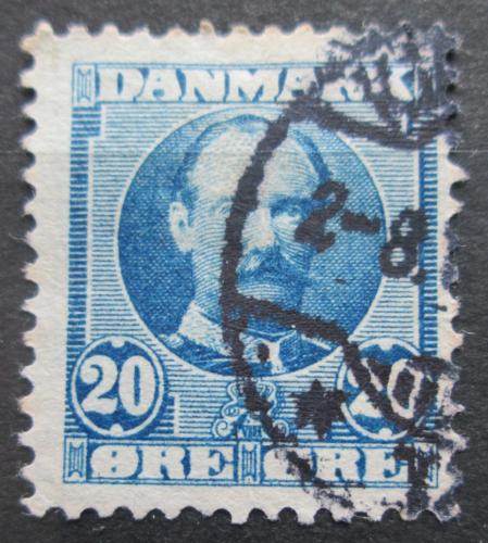 Poštová známka Dánsko 1911 Krá¾ Frederik VIII. Mi# 55 b