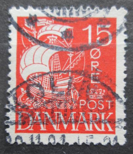 Poštová známka Dánsko 1927 Karavela Mi# 168