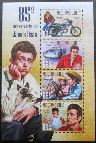 Poštové známky Mozambik 2016 James Dean, herec Mi# 8539-42 Kat 15€